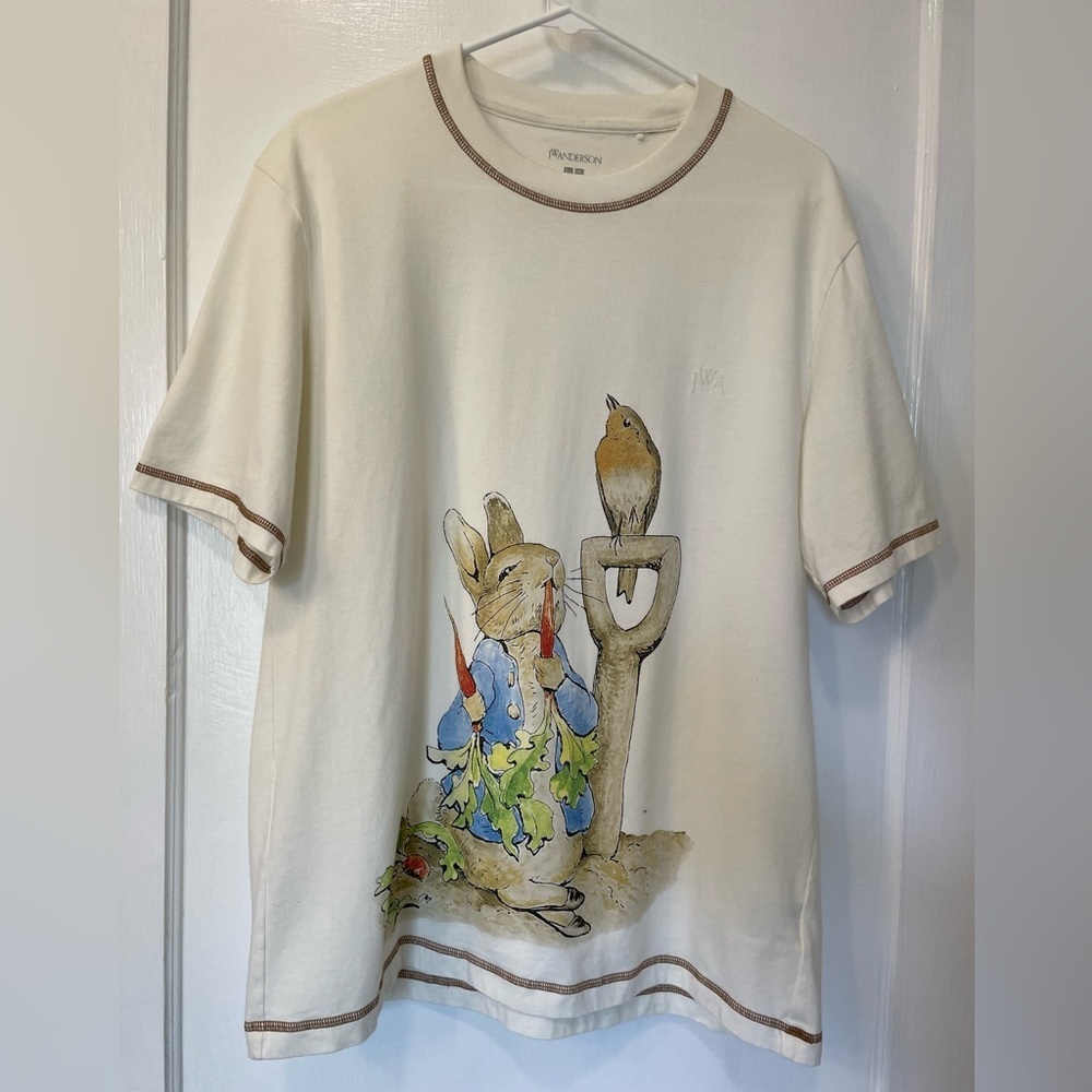 Jw Anderson X Peter Rabbit Oversized Short-Sleeve T-S… - Gem